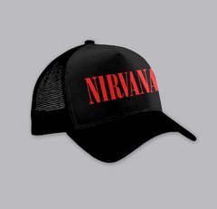 Gorra NIRVANA LOGO ROJO