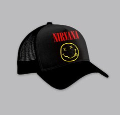 Gorra NIRVANA LOGO AMARILLO