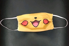 Tapabocas Pikachu 