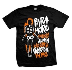 Remera PARAMORE SKELETON