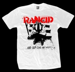 Remera RANCID OUT COMES THE WOLVES