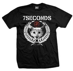 Remera 7 SECONDS POSI-CATS