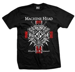 Remera MACHINE HEAD BLOOD STONE & DIAMONDS