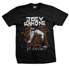 Remera JOEY RAMONE YA KNOW