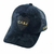 Gorra boca juniors plush dorado relieve