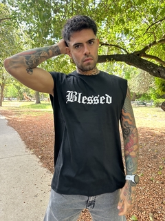 musculosa BLESSED oversize