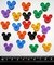 Botones decorativos Disney multicolor