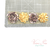 flores de tela espiral amarillo pastel/ estampado en internet