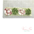 flores de tela espiral verde/ estampado en internet