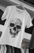 Remera estampada calavera