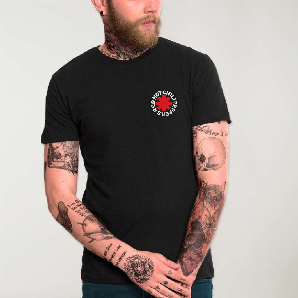 Remera Red Hot Chili Peppers loguito
