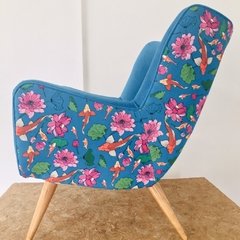 Imagen de Sillon Retro Berger Telas Estampadas.