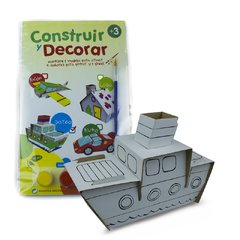 Kit Construir y Decorar - Barco