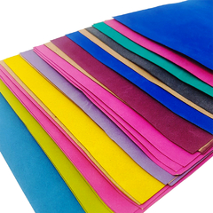 Block Felpa ( aterciopelado) Colores Surtidos 30 hojas Oficio - comprar online