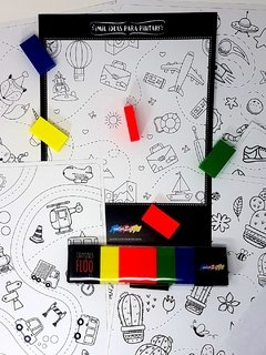 Kit Crayones Flúo en internet