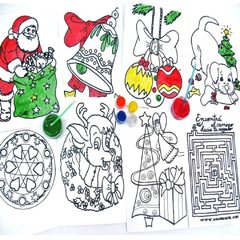 Cartuchera para Pintar Tarjetas - Motivos Navideños en internet