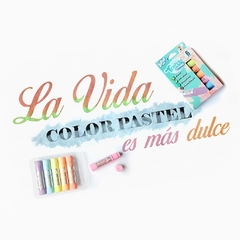 Témpera Sólida 6 Colores Pasteles Sifap en internet