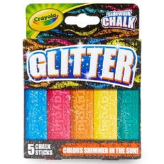 Tizas Gigantes con Glitter Crayola x 5