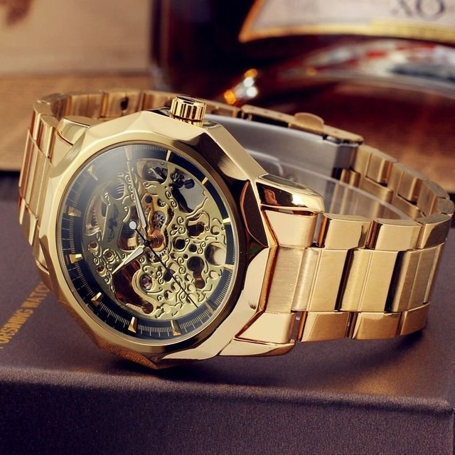 Relógios Relógio Winner Luxo Automático - comprar online