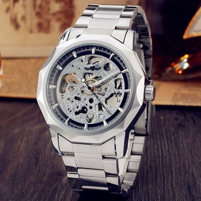 Relógios Relógio Winner Luxo Automático - Yasmin Store