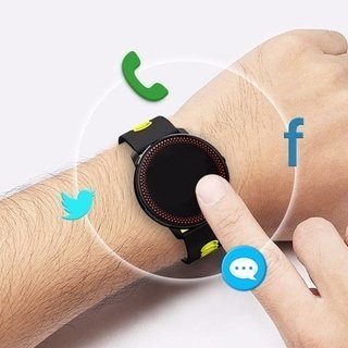 Smartwatch Relógio Eletrônico CF 007 Pró Saúde na internet