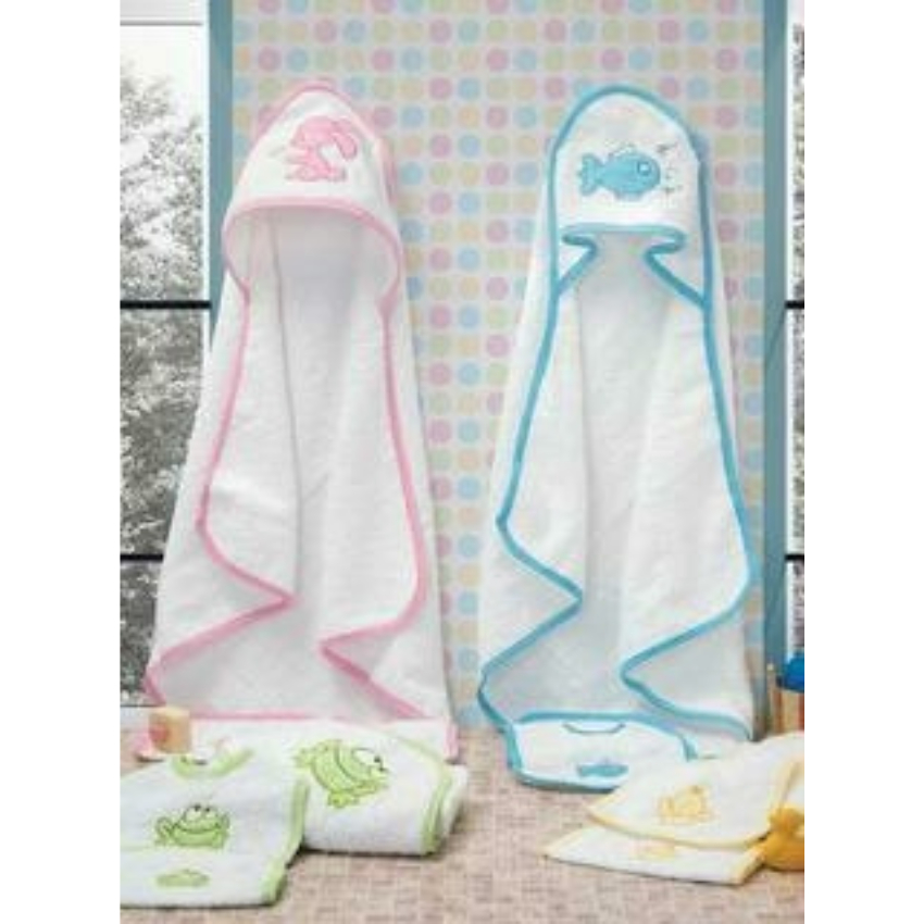 Toallon con Capucha para Bebe 0209