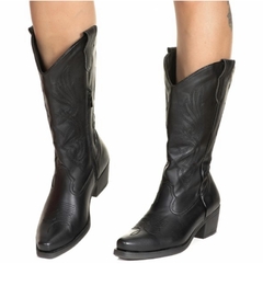 BOTA JEITO DE COWBOY BLACK - comprar online