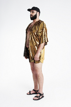 KIMONO DARK GOLD - comprar online