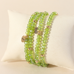 Pulsera Alexia verde Trebol - comprar online