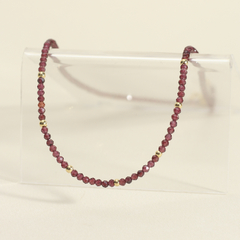 Collar Zoe Bordo - comprar online