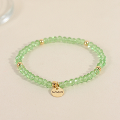 Pulsera Alexia verde pastel - comprar online