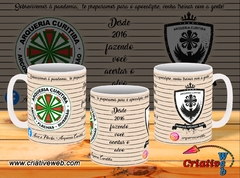 Caneca Harpias - Arqueria Curitiba - Arqueria Curitiba