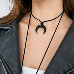 Collar Icon Tiento Negro - comprar online