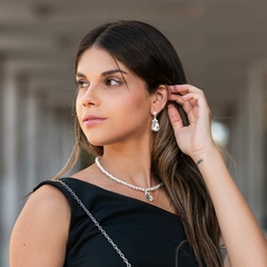 Conjunto Perlas y Gota Strass en internet