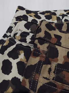 Pant Gabardina Leopard print - tienda online