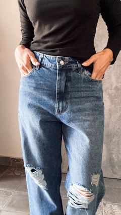 Wide leg Denim Trashed - comprar online