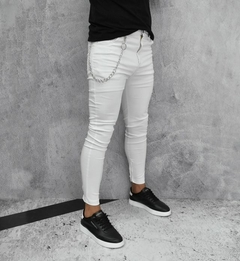 Pantalon de bengalina 2025 blanco