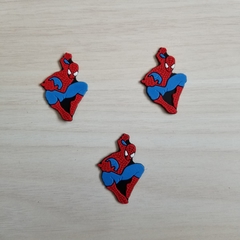 Aplique Emborrachado Homem Aranha ( 5 Pçs )