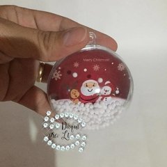 bola de natal acrílica