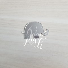 Elefantinho Cute - Aplique Espelhado (1 Unid)