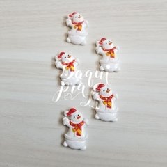 Aplique Boneco de Neve (5 Pçs)