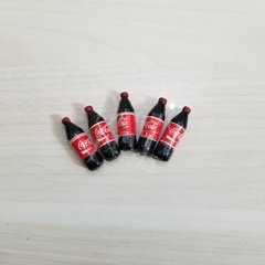 Miniatura Garrafa Coca cola ( 5 unid)