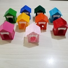 Aplique Colorido - Tema Patrulha Canina - Casinha de Cachorro 3D ( 1 Unid)