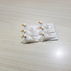 Mini Pombinha Branca ( 6 pçs )