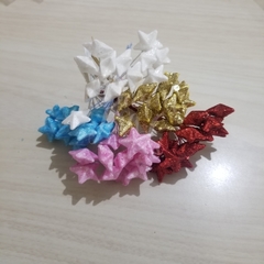 Estrela Decorativa com Glitter ( 1 Kit) - comprar online