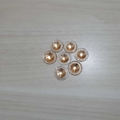 Chaton Diamantado Redondo 16mm (10 Pçs) - comprar online