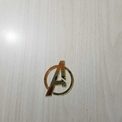 Aplique Espelhado - Símbolo Avengers (1 unid)