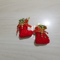 Botinha de Natal com Detalhes ( 2 Pçs)