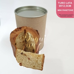 TUBO LATA MINI PANETONE 