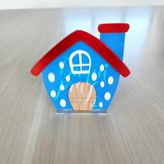 Aplique Duplo Casa Galinha Pintadinha (1 Unid)